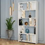 Hanah Home Estantería Lima - White Marble Blanco